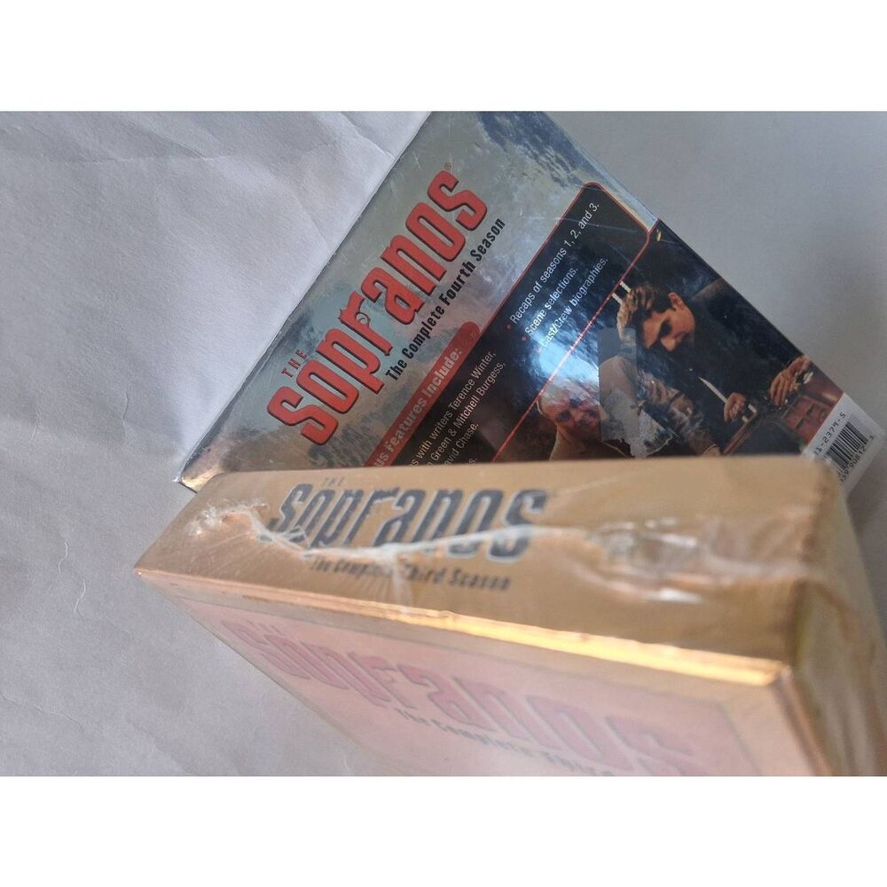 The Sopranos Complete 3rd and 4th Seasons DVD Sets- Sealed + Bonus Features - Picture 3 of 3